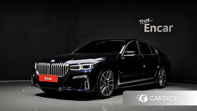 BMW 7 Series (G11) 2021 Черный из Кореи, фото 2