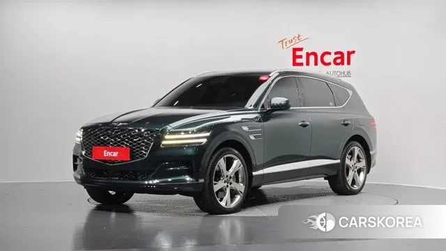 Genesis GV80 2023 Темно-зеленый из Кореи