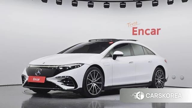 Mercedes-Benz EQS V297 2022 Белый из Кореи