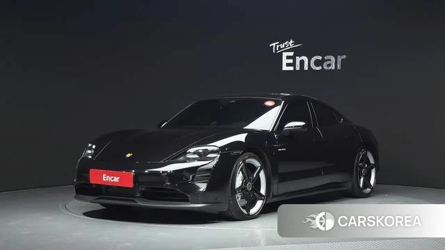 Porsche Taycan 2021 Черный из Кореи