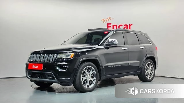 Jeep Grand Cherokee 2021 Черный из Кореи