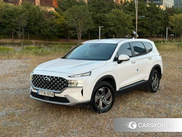 Hyundai The New Santa Fe 2022 Белый из Кореи