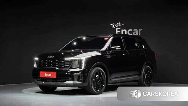 Kia The New Sorento 4th Generation 2024 Черный из Кореи