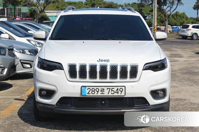 Jeep Cherokee (KL) 2021 Белый из Кореи