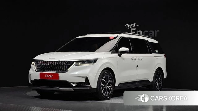 Kia Carnival 4th generation 2023 Белый из Кореи