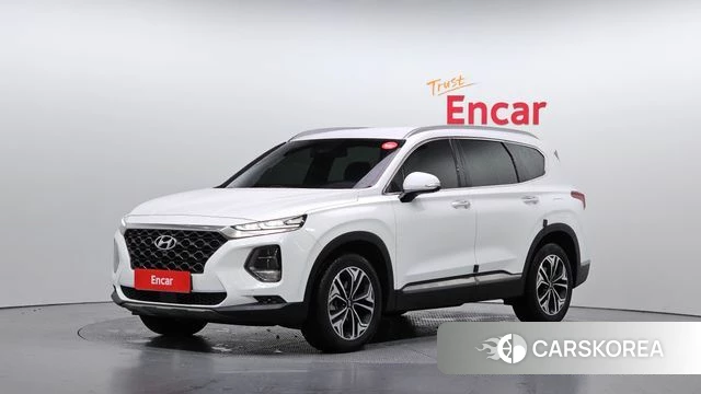 Hyundai Santa Fe TM 2019 Белый из Кореи