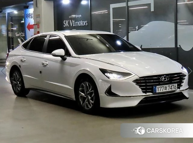 Hyundai Sonata (DN8) 2023 Белый из Кореи