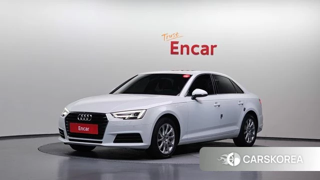 Audi A4 (B9) 2019 Белый из Кореи