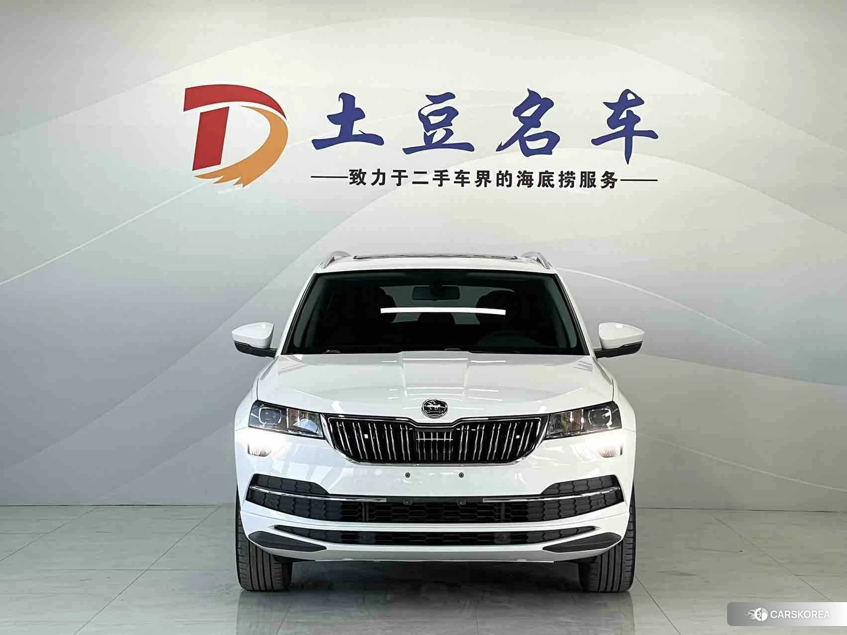 Skoda Karoq 2021 Белый из Китая