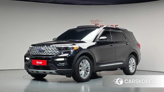 Ford Explorer 6th Generation 2021 Черный из Кореи, фото 2