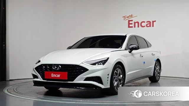 Hyundai Sonata (DN8) 2022 Белый из Кореи