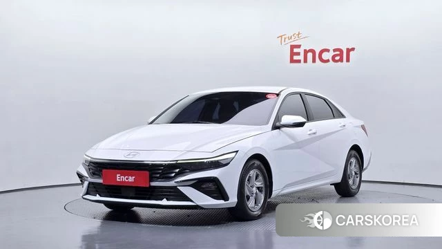 Hyundai The New Avante (CN7) 2023 Белый из Кореи