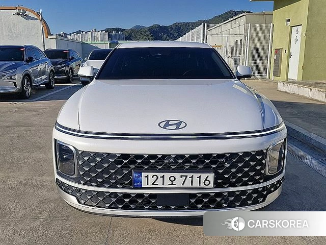 Hyundai Grandeur (GN7) 2022 Белый из Кореи