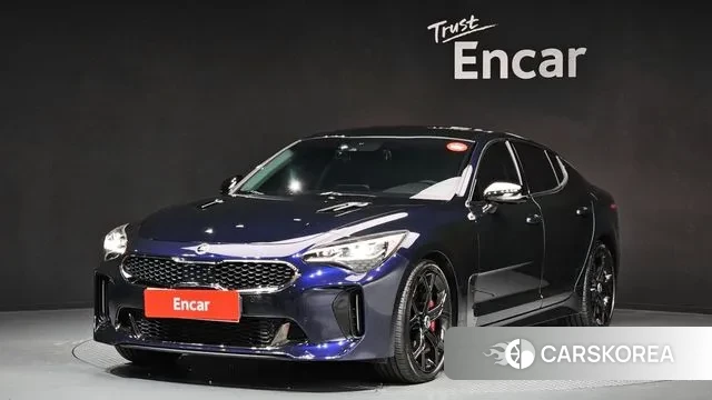 Kia Stinger 2018 Синий из Кореи