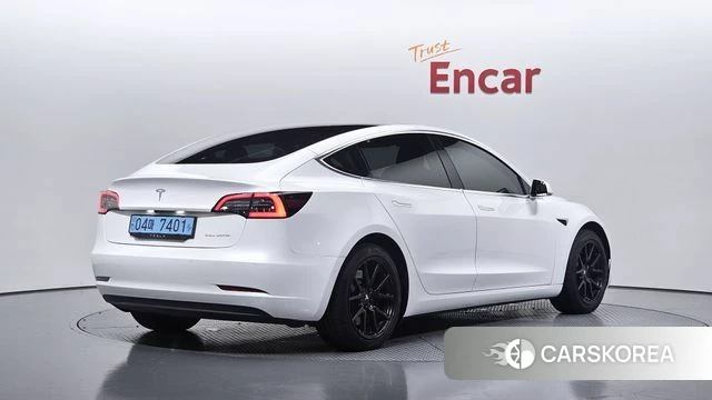 Tesla Model 3 2020 Белый из Кореи