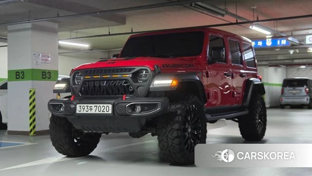 Jeep Wrangler (JL) 2019 Красный из Кореи