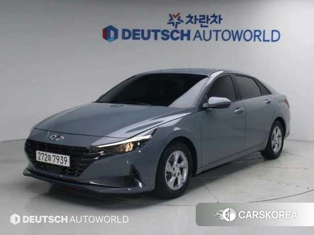 Hyundai Avante (CN7) 2022 Серый из Кореи, фото 2
