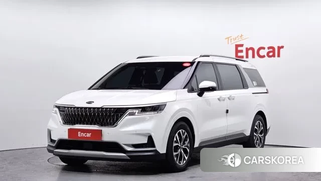 Kia Carnival 4th generation 2020 Белый из Кореи