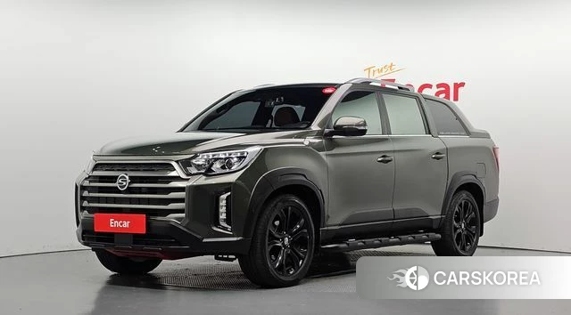 Ssangyong The New Rexton Sport 2021 Темно-зеленый из Кореи