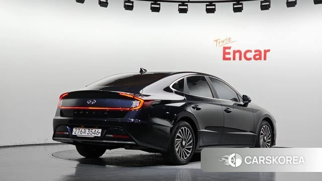 Hyundai Sonata Hybrid (DN8) 2020 Синий из Кореи