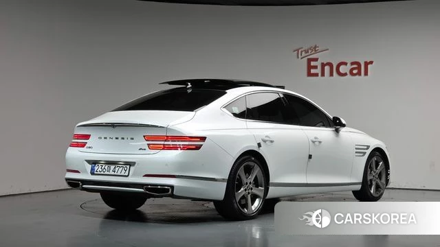 Genesis G80 (RG3) 2021 Белый из Кореи