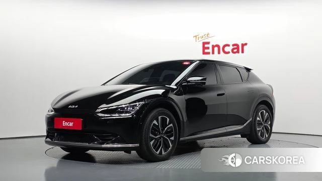 Kia EV6 2023 Черный из Кореи