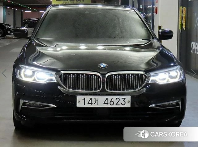 BMW 5 Series (G30) 2019 Черный из Кореи