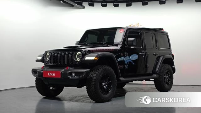 Jeep Wrangler (JL) 2024 Черный из Кореи