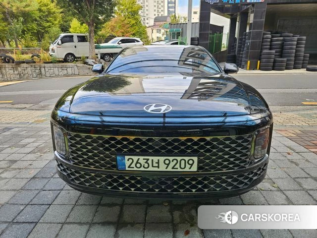 Hyundai Grandeur Hybrid (GN7) 2024 Черный из Кореи