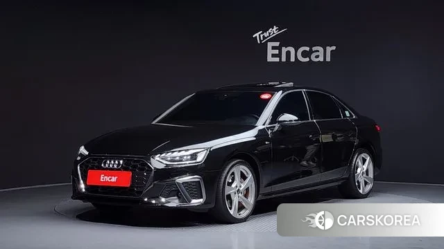 Audi A4 (B9) 2022 Черный из Кореи