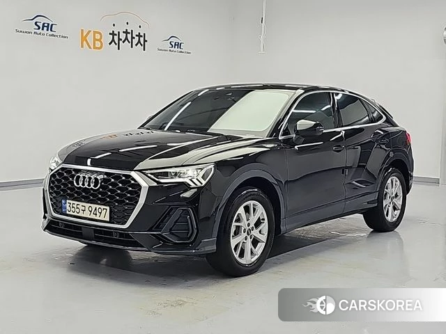 Audi Q3 (F3) 2023 Черный из Кореи
