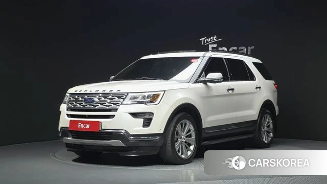 Ford Explorer 2018 Белый из Кореи