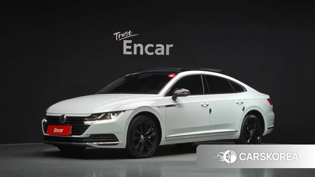 Volkswagen Arteon 2019 Белый из Кореи