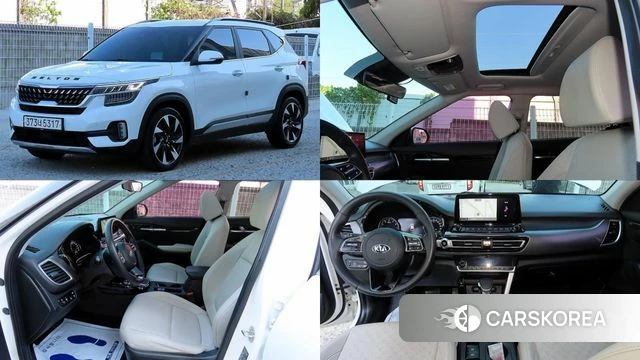 Kia Seltos 2020 Белый из Кореи