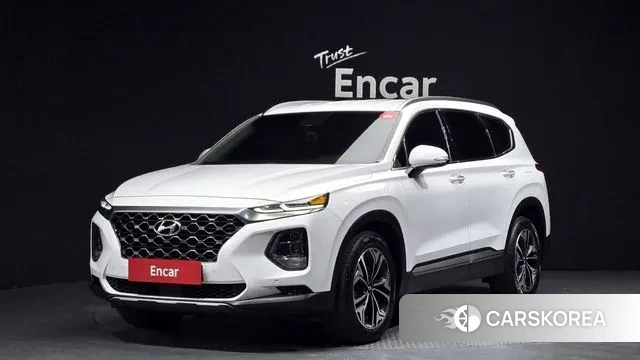 Hyundai Santa Fe TM 2018 Белый из Кореи