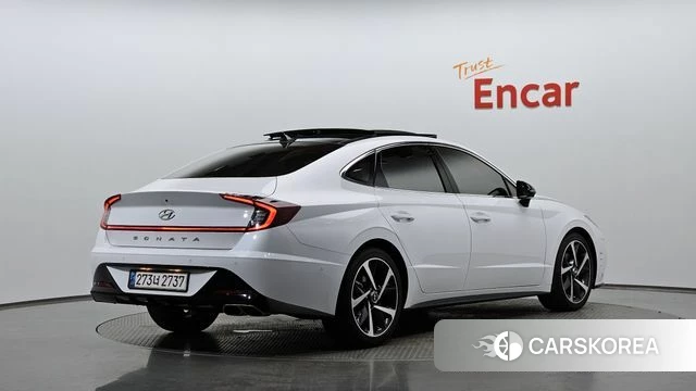 Hyundai Sonata (DN8) 2020 Белый из Кореи