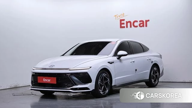 Hyundai Sonata D Edge (DN8) 2024 Белый из Кореи