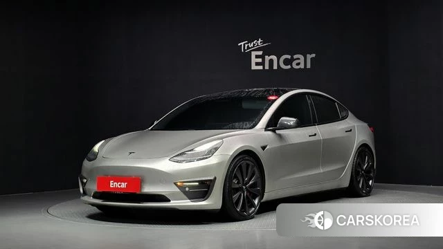 Tesla Model 3 2020 Серебряный из Кореи