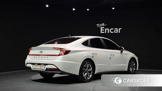 Hyundai Sonata (DN8) 2021 Белый из Кореи