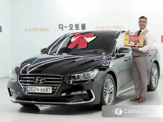 Hyundai Grandeur IG 2019 Черный из Кореи
