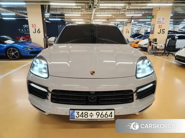 Porsche Cayenne (PO536) 2020 Серебристо-серый из Кореи