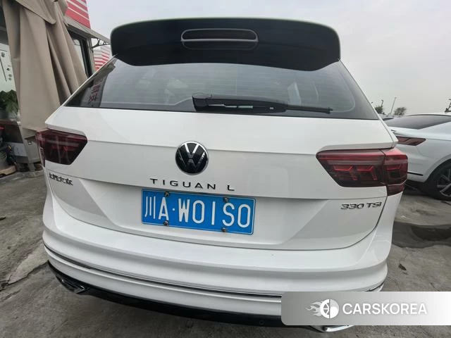Volkswagen Tiguan L 2022 Белый из Китая