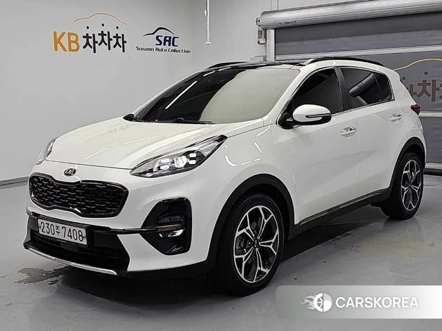 Kia Sportage The Bold 2019 Белый из Кореи
