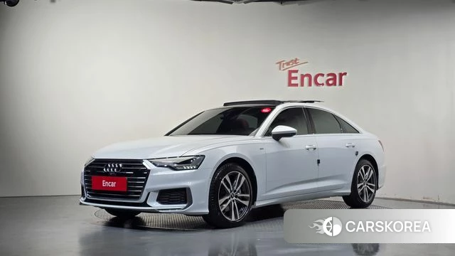 Audi A6 (C8) 2023 Белый из Кореи