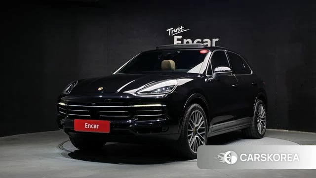 Porsche Cayenne (PO536) 2019 Черный из Кореи