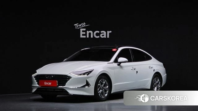 Hyundai Sonata (DN8) 2019 Белый из Кореи