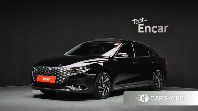 Hyundai The New Grandeur IG Hybrid 2022 Черный из Кореи