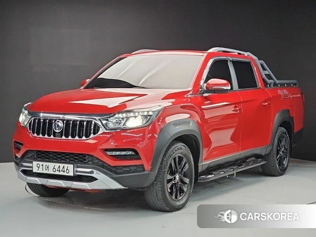 Ssangyong Rexton Sports Cannes 2020 Красный из Кореи