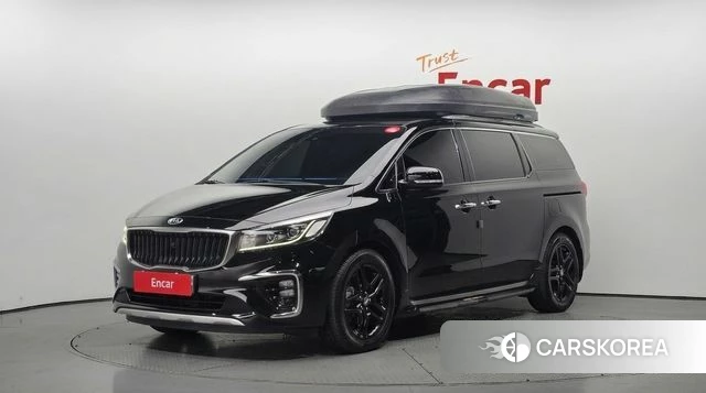 Kia The New Carnival 2018 Черный из Кореи