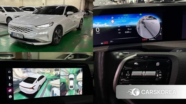 Kia K8 2021 Белый из Кореи